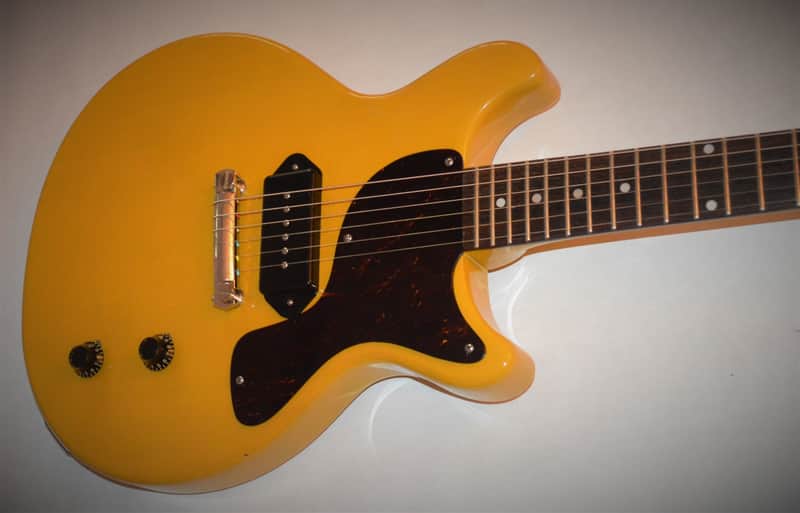 Greco Les Paul Junior 1980s TV Yellow 1961 Replica Loaded Dimarzio