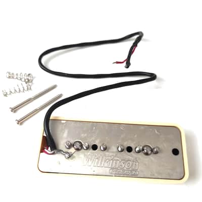 Wilkinson Neck W90 Soapbar Pickups with Alnico V Magnets image 2