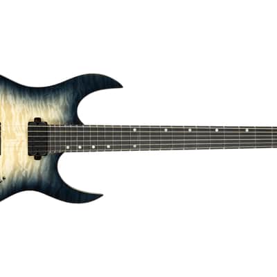 Spira S-500 QGY E Double Cutaway Mahogany Quilted Maple Top Canadian Roasted Maple Neck 6-String Electric Guitar image 5