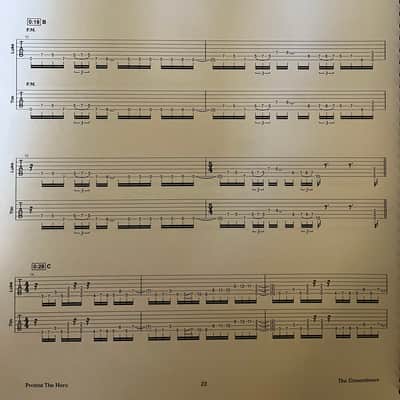 Protest the Hero - Fortress - Guitar Tab / Tablature Book image 5