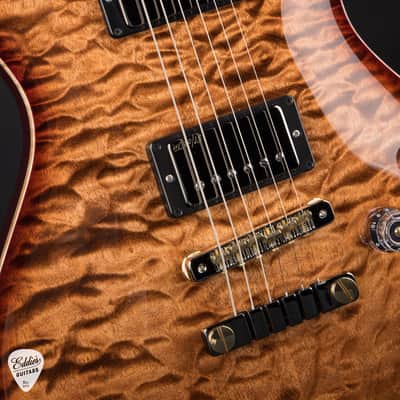 PRS Eddie's Guitars Wood Library McCarty 594 Singlecut Swamp Ash/Figured Maple Neck - Copperhead Burst image 12