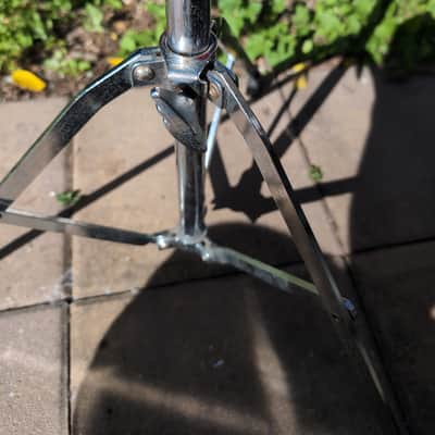 Yamaha CS-650A 600 Series Lightweight Single-Braced Straight Cymbal Stand 2010s - Chrome image 5