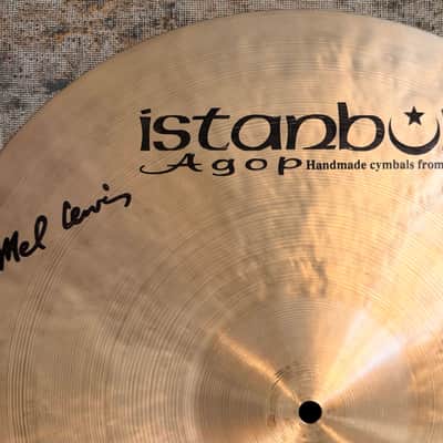 Earlier ISTANBUL Agop Mel Lewis 19” Crash Ride 1722 g Warm With Great Stick Attack! CONTROLLED! image 3