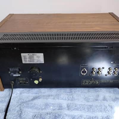 Pioneer CT F9191 cassette deck professionally serviced in very good condition - 1970's image 4