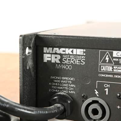 Mackie M•1400 2-Channel Power Amplifier CG01LFR image 10
