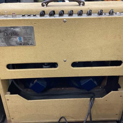 Fender Blues DeVille 2-Channel 60-Watt 4x10" Guitar Combo 1994 - 1996 - Tweed image 3
