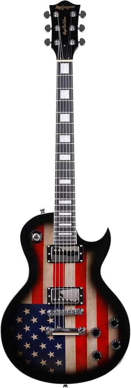 Full Size Single Cut Electric Guitar -Mahogany body，Mahogany neck on C+U shape,price include the import duty for US buyer image 1