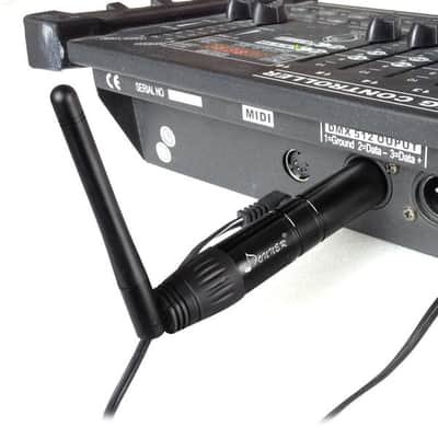 Black Wireless Transmitter & Receiver (1T+1R) Long Version image 3