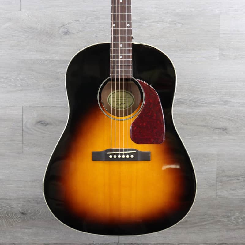 Epiphone J-45 Studio New For 2025 Acoustic Electric Guitar Vintage Sunburst With Gig Bag! image 1