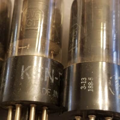 Ken-Rad ONE (1) 6V6GT Beam Power tNOS AT1000 TESTED Vacuum Tubes greyglass 188-5 6V6 Audio 1945-1958 image 6