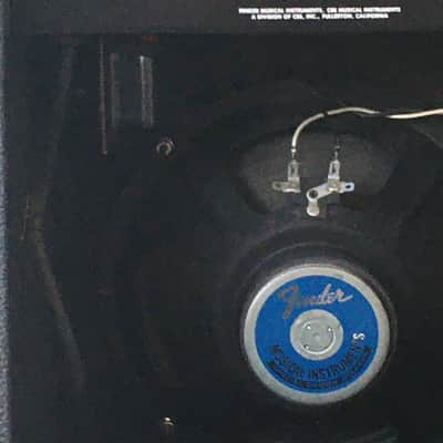 Fender Musical Instruments “Harvard” 1981 Black Tolex Combo Amp Rivera Designed Tone Machine Relic RARE image 13