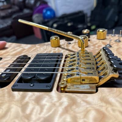 Jackson USA Series Phil Collen Signature PC1 2012 Satin Au Natural, Quilted Maple image 6