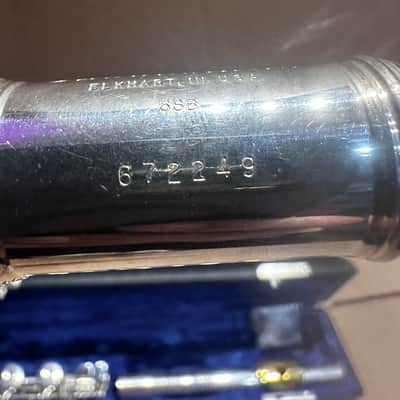 Gemeinhardt 3SB Intermediate Flute – Solid Silver – Elkhart, Indiana USA - Gold-Plated Lip Plate image 16