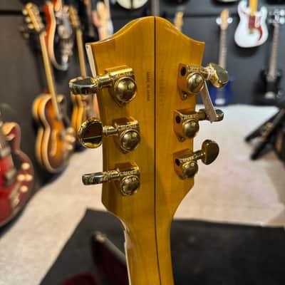 Gretsch G6120AM Nashville 2005 Tiger Maple Amber Stain image 11