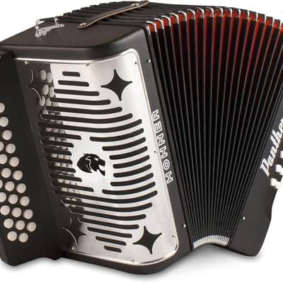 Hohner 3100FB Panther Diatonic Accordion FBbEb image 1