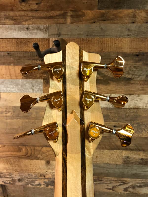 Ken Smith BSR6EG Elite 6 String Bass - Quilt Maple / Mahogany | Reverb