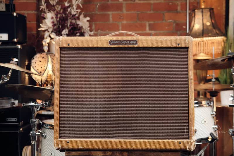 1959 Fender 5F4 Tweed Super Combo Amp - Killer Tweed Tones! image 1