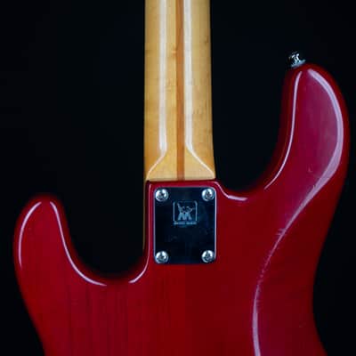 Ernie Ball Music Man Sting Ray 2 EQ 1988 - Transcluent Red image 8