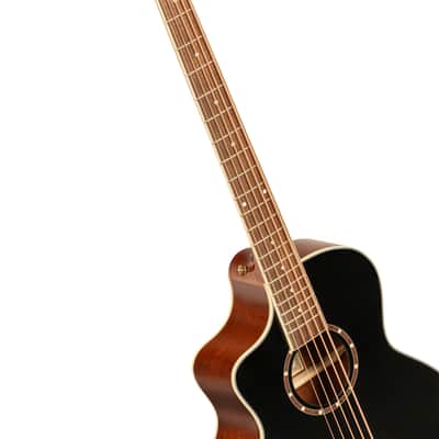 Ortega D8CE-5-L Deep Series 8 Spruce Top Medium Scale 5-String Acoustic-Electric Bass Guitar For Left Hand Player image 7