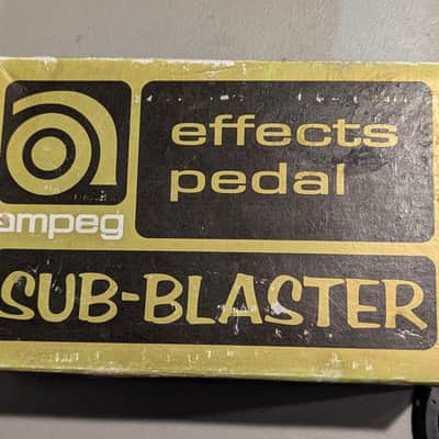 Ampeg Sub-Blaster SCP-OCT Octave Divider 2005 - 2006 - Black image 4