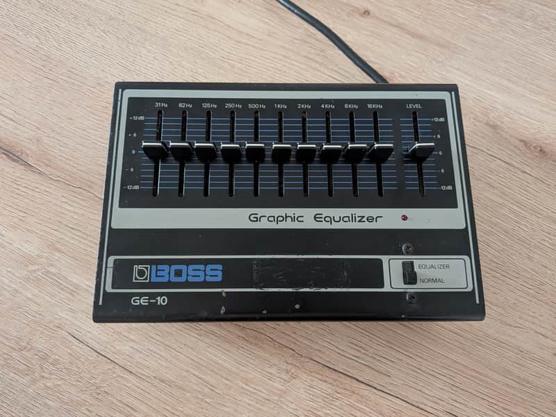 Boss GE-10 Graphic EQ 1977 - 1979 - Black image 1