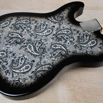Fender Made In Japan Limited Paisley Telecaster 2025 Black Paisley MIJ w/ Gig Bag image 7
