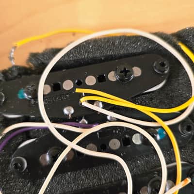 1997 Fender American Standard Stratocaster Delta Tone Pickup Set USA image 9