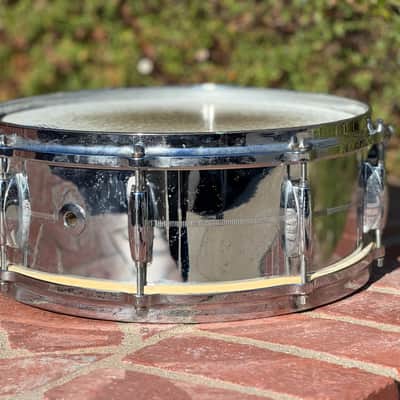 Gretsch 4160, 5x14" Mid 60s - Chrome over Brass image 2