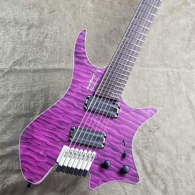 Strandberg Boden J7 Standard 5AQM Mahogany 「Purple」 Made In Japan image 2