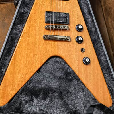 Gibson Dave Mustaine Flying V | Antique Natural image 3