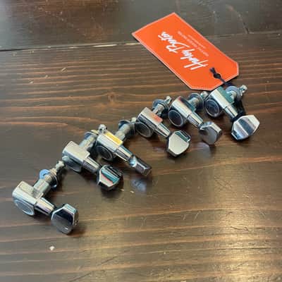 Harley Benton Chrome tuners 6 in line 2024 - Chrome image 1