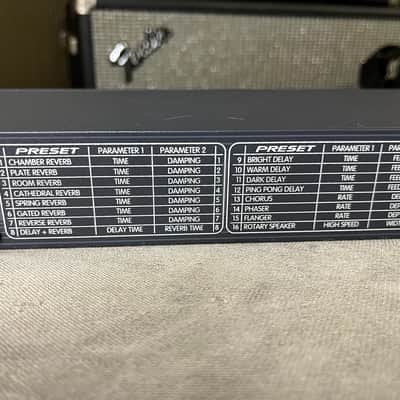 PEAVEY "DELTAFEX" EFFECTS PROCESSOR - USA image 4