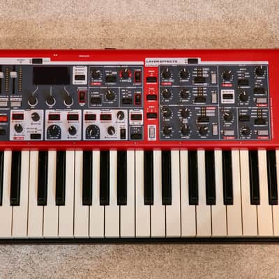 Nord Stage 4 SW73 Compact 73-Key Semi-Weighted Digital Piano 2023 - Present - Red image 4