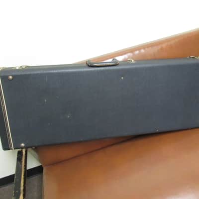 Fender Stratocaster/Telecaster Vintage guitar case LEFT HANDED Early 70's - Black Tolex image 3