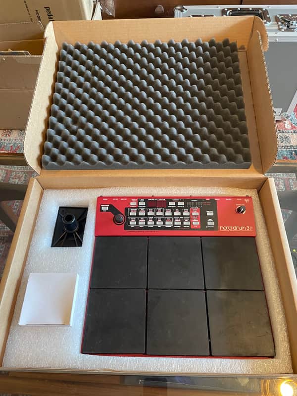 Nord Drum 3P 6-Channel Modeling Percussion Synthesizer 2016 - Present - Red image 1