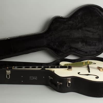 Gretsch Model 6199 Sal Salvador Arch Top Hollow Body Electric Guitar (1961), ser. #43220, black tolex hard shell case. image 10