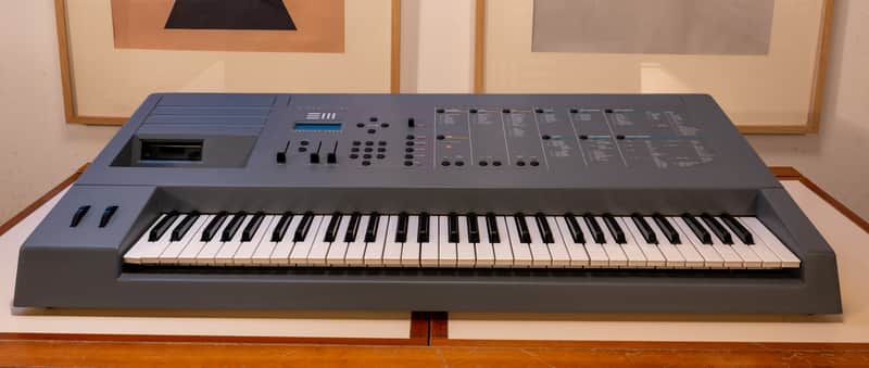 E-MU Systems Emulator III 61-Key 16-Voice Sampler Workstation 1987 - Grey image 1