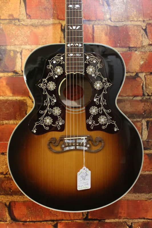 2017 Gibson Bob Dylan SJ-200 Player's Edition – Vintage Sunburst