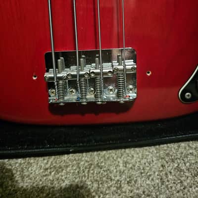 Fender Precision Bass Cherry red image 5