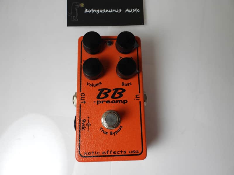 Xotic BB Preamp Overdrive Effects Pedal Free USA Shipping image 1