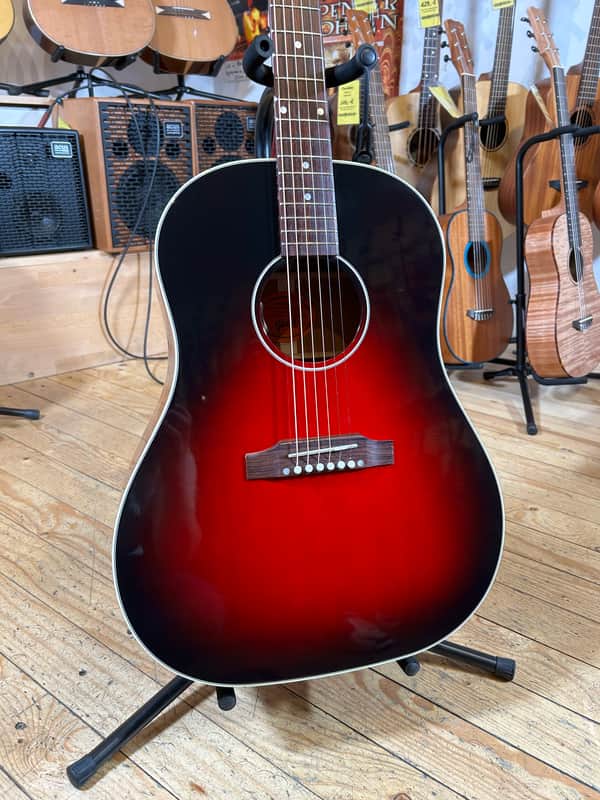 Gibson J-45 Slash Signature 2022 - Vermillion Burst