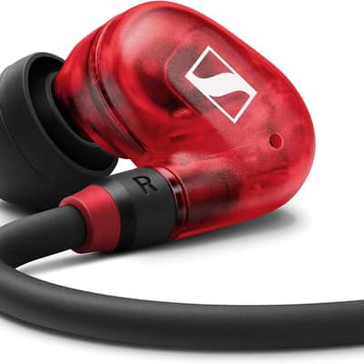 Sennheiser Professional IE 100 PRO Dynamic In-Ear Monitoring Headphones, Red image 2