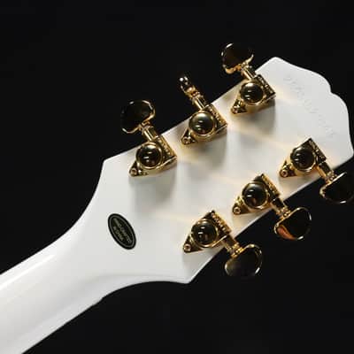 Epiphone Les Paul Custom Electric Guitar - Alpine White 643 image 8