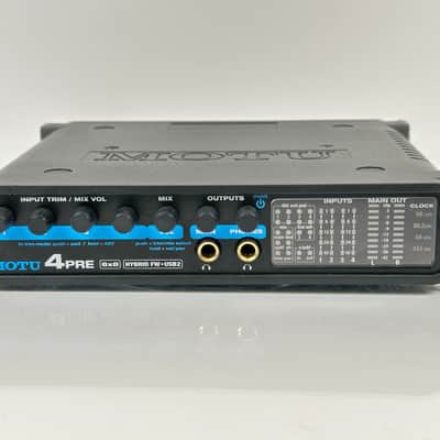 MOTU 4PRE 6X8 Hybrid FW USB2 Compact Audio Interface with 4 Mic Preamps & Mixing Bild 2