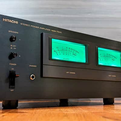 Hitachi HMA 7500 Power Amplifier / Fully Serviced and Tested / Mint / Japan/ Free Shipping image 1
