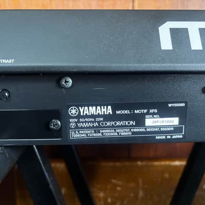 Yamaha MOTIF XF6 61-key Workstation w/ Flash Memory image 11