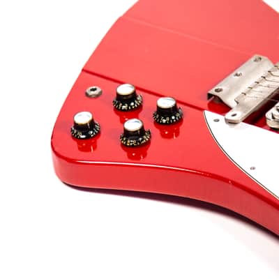 1964 Gibson Firebird Cardinal Red Owned by Brian Setzer image 10