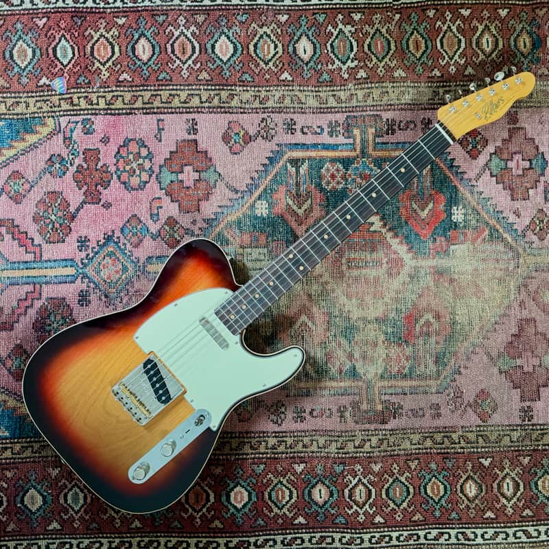 Rutters Telecaster Custom with Ron Ellis Pickups and Brazilian Rosewood board image 1