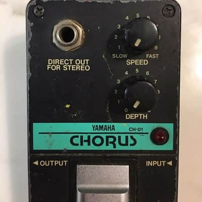 Yamaha CH-01 Analog Chorus Vibrato Rare Vintage Guitar Effect Pedal MIJ Japan image 2
