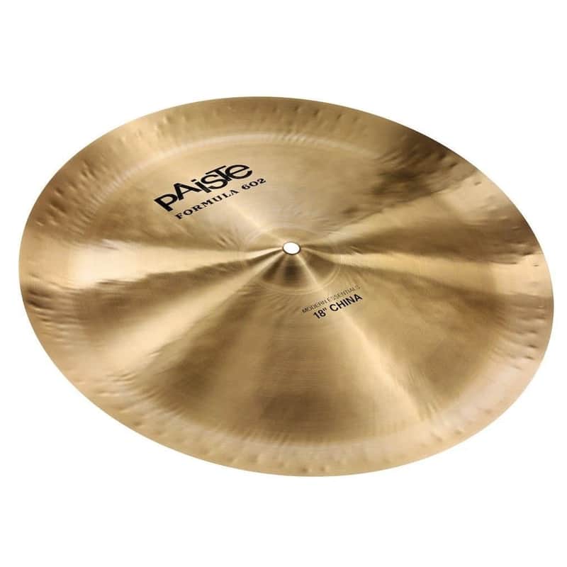 Paiste Formula 602 Modern Essentials Series 18-Inch China Cymbal image 1